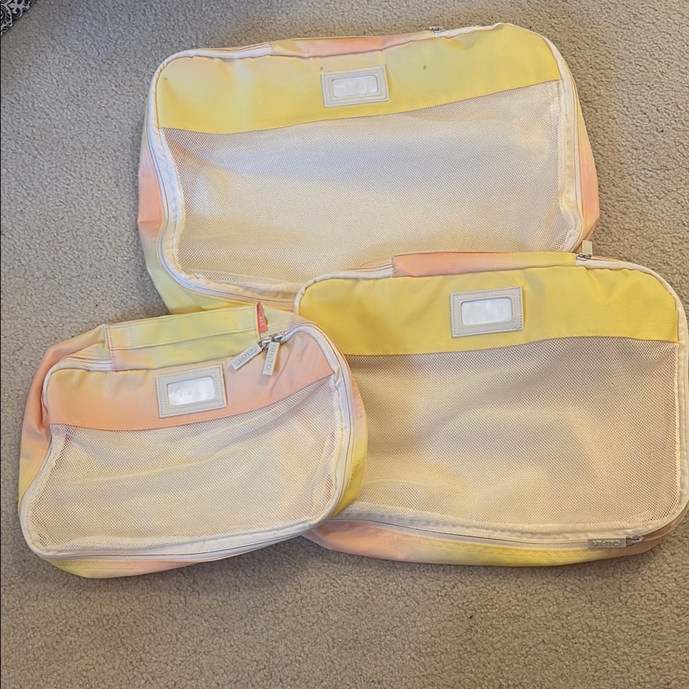 CALPAK | Sherbet colored‎ packing cubes
